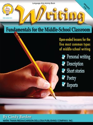 cover image of Writing, Grades 5 - 8+
